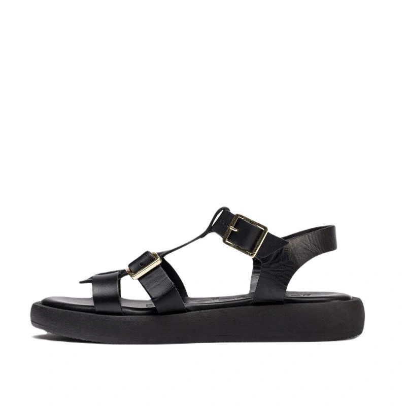 Sandale Wonders AB1012 Alba Negro