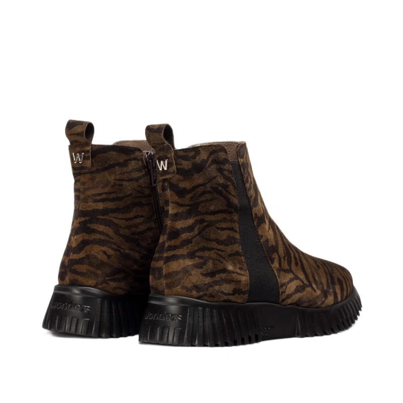 Gležnjače Wonders A4404 Zebra Tabac