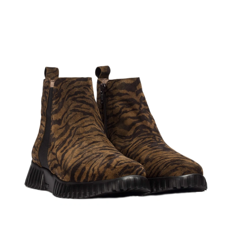 Gležnjače Wonders A4404 Zebra Tabac