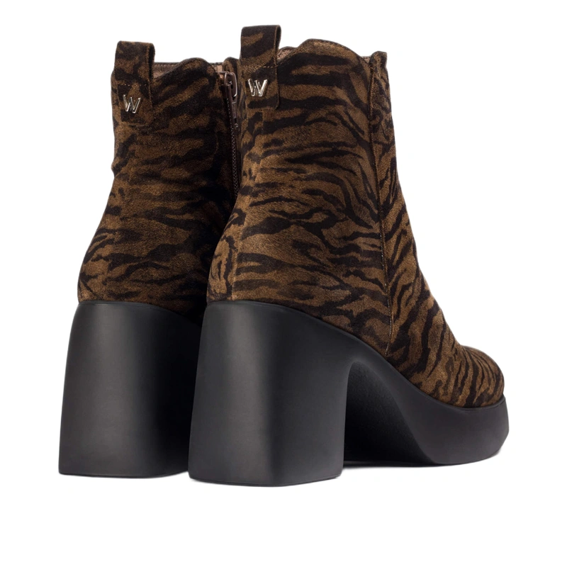 Gležnjače Wonders H4981 Zebra Tabac