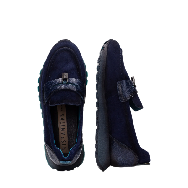 Cipele Hispanitas HI265166 velour navy blue