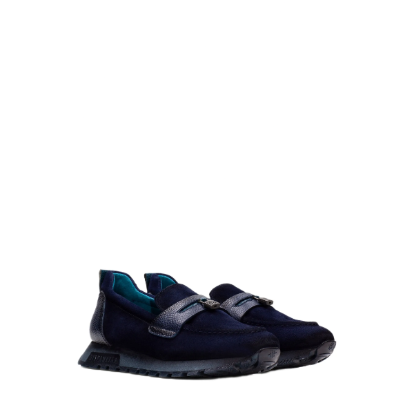 Cipele Hispanitas HI265166 velour navy blue