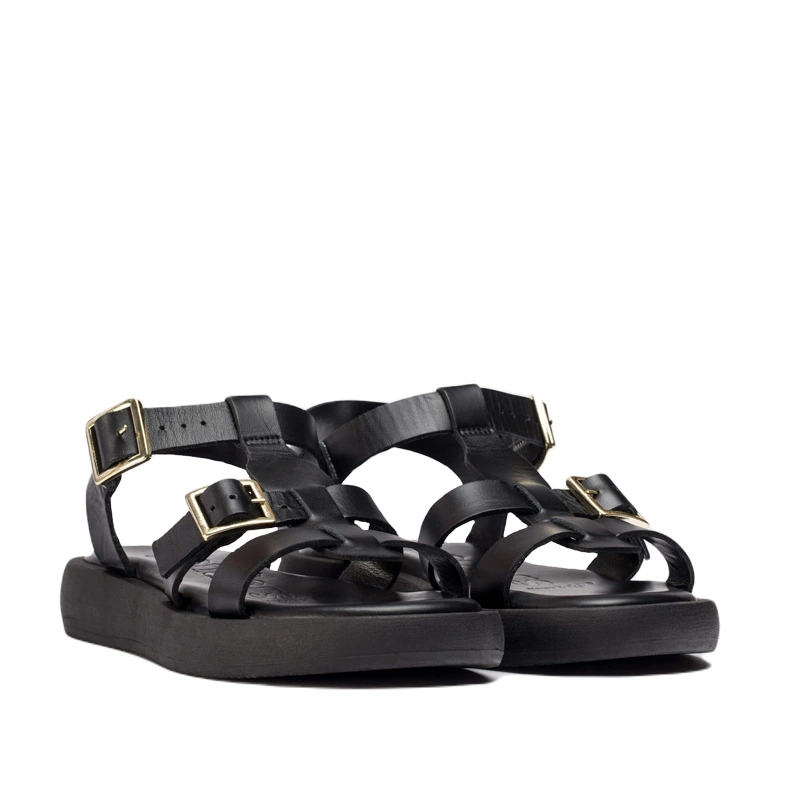 Sandale Wonders AB1012 Alba Negro