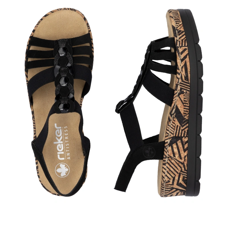 Sandale Rieker V3902-00