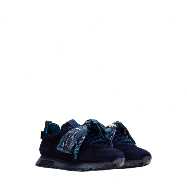 Patike Hispanitas HI265105 velour navy blue