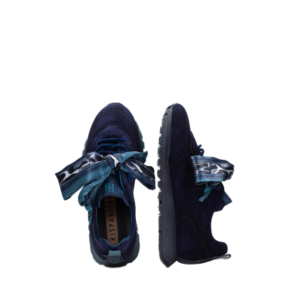 Patike Hispanitas HI265105 velour navy blue
