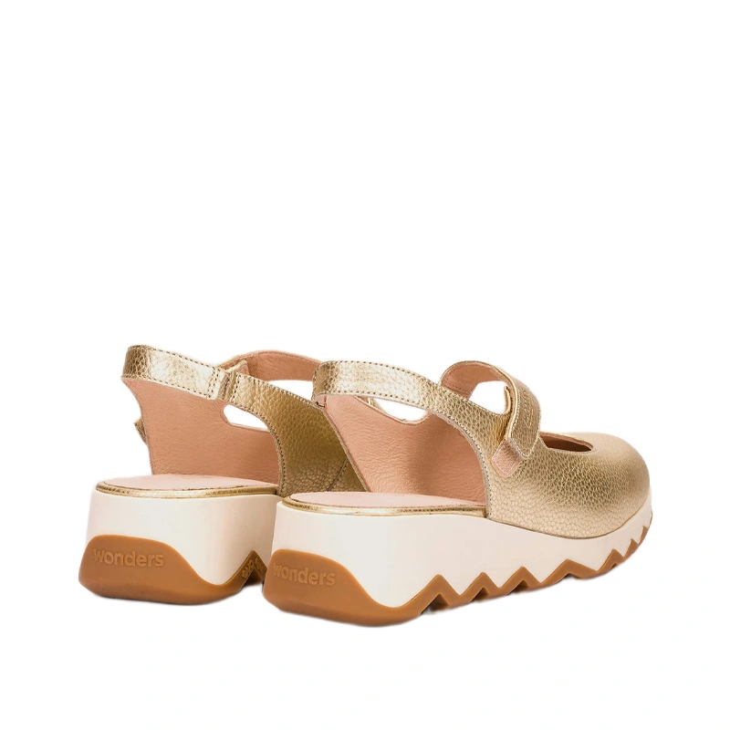 Sandale Wonders C7622 Glow Platino