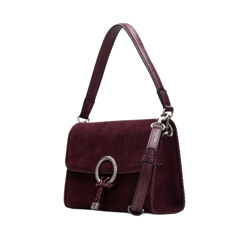 Torba Hispanitas BI264945 suede bordo
