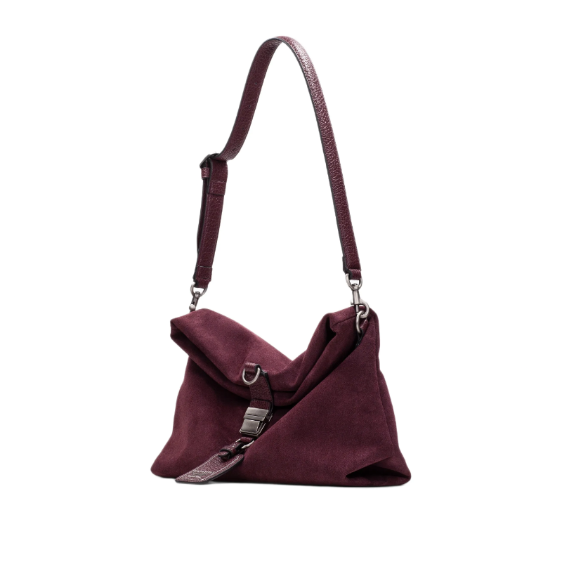 Torba Hispanitas BI264948 suede bordo
